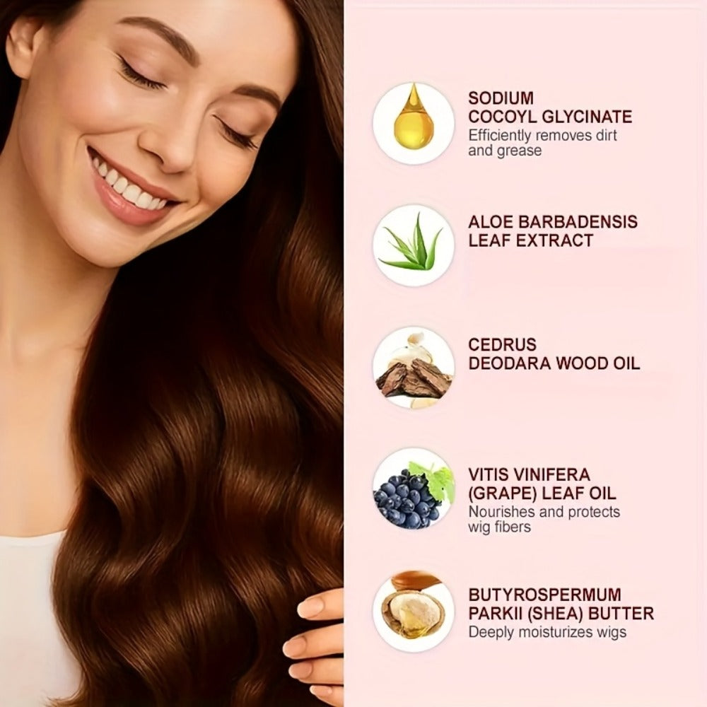 Wig Conditioner Spray with Argan Oil & Vitamin E Leave-In - Sillkva Moisturizing Care for Synthetic & Human Hair Wigs, Detangles, Reduces Frizz, Adds Shine, Daily Use - product image 9