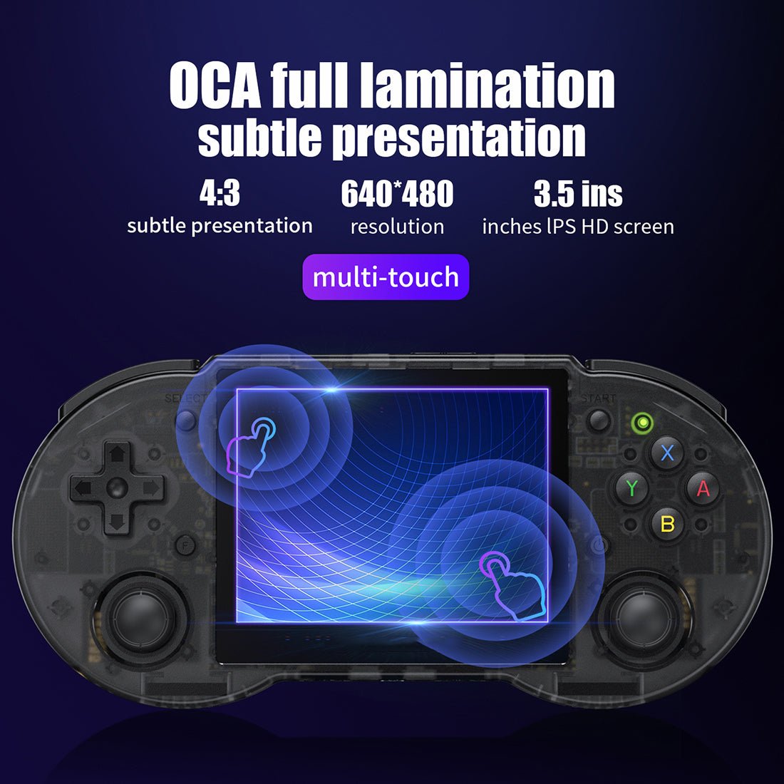 Anbernic RG353P Handheld Game Console Dual OS Android 11 Linux SNES Style 3.5-Inch IPS HDMI Retro Emulator 3500mAh 2GB RAM Wi-Fi Bluetooth for Everyday Use - product image 9