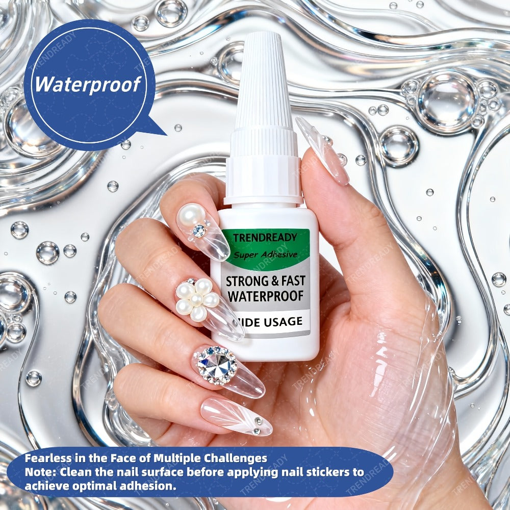 60+ Day Hold Nail Glue 4 Bottles 20g Each Super Strong Extra Hold Fast Drying No Lamp Needed Heavy Duty Adhesive for Press On Nails Fake Nails Acrylic Tips Nail Art Salon Home Use - product image 7