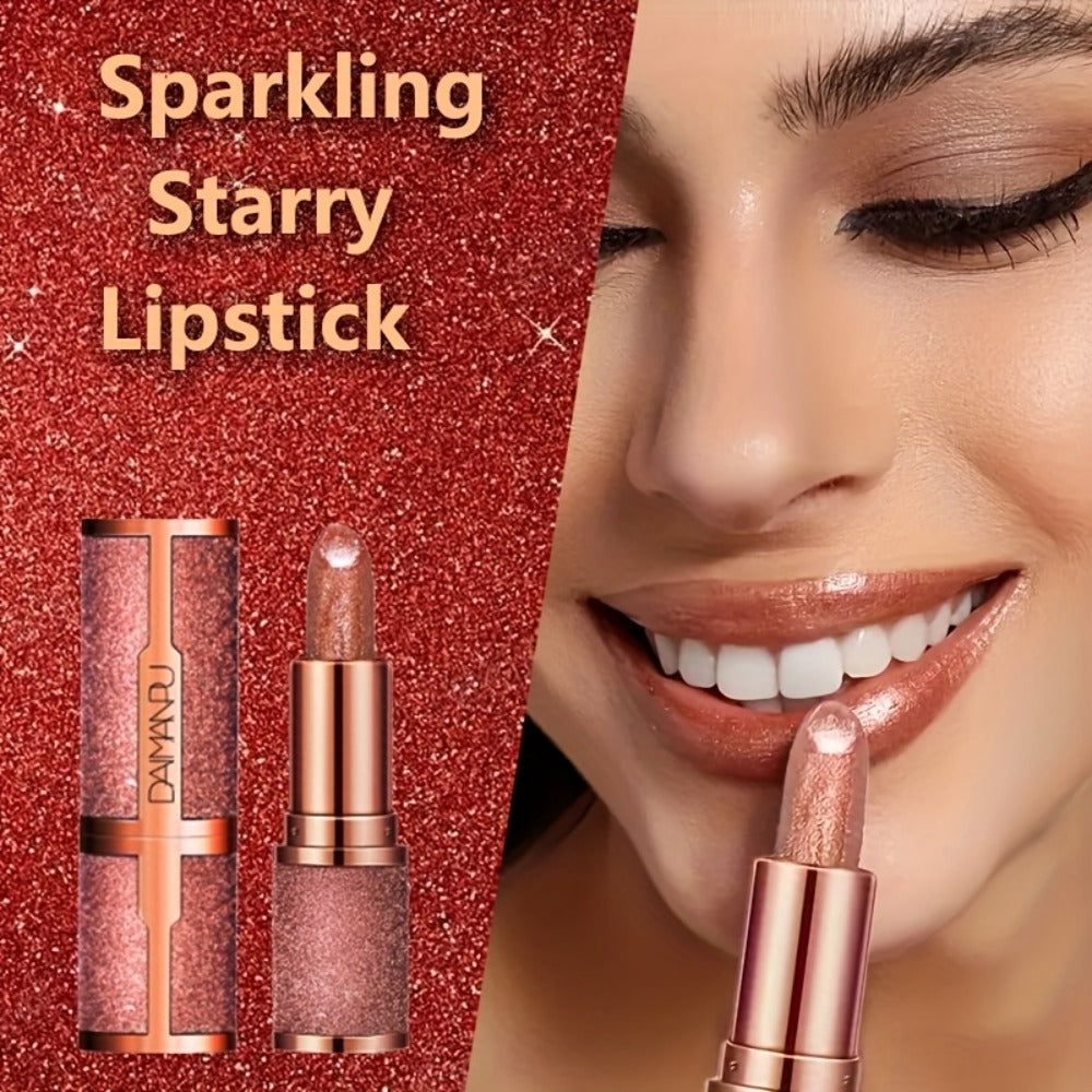 Shimmer Lipstick Set 2 Piece — Starry Sky High Gloss Waterproof Moisturizing Lip Color, Long-Lasting Durable Glossy Shiny Lips Makeup for Women, Perfect Beauty Gift for Her - product image 8