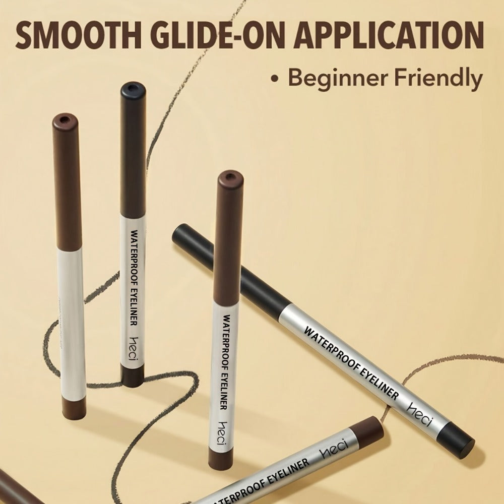 3-Piece Matte Gel Eyeliner Pen Set Waterproof Long-Lasting Smudge-Proof Precision Eye Makeup — Quick-Dry Creamy Formula for Sensitive Mature Skin Beginner Friendly Deep Medium Blac - product image 11