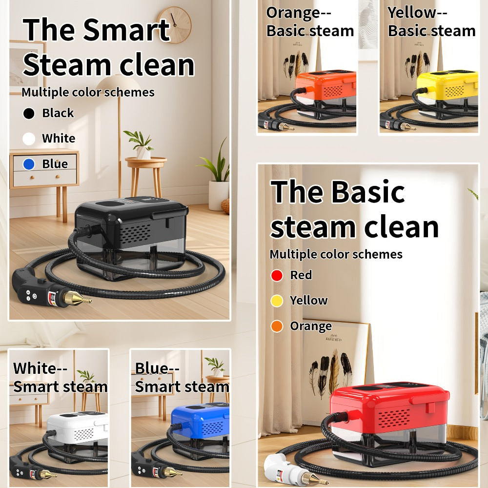 Handheld Steam Cleaner 2500W High Pressure for Home Kitchen Grease Sofa Air Conditioner Washing Machine Floor Tile Bathroom - product image 13