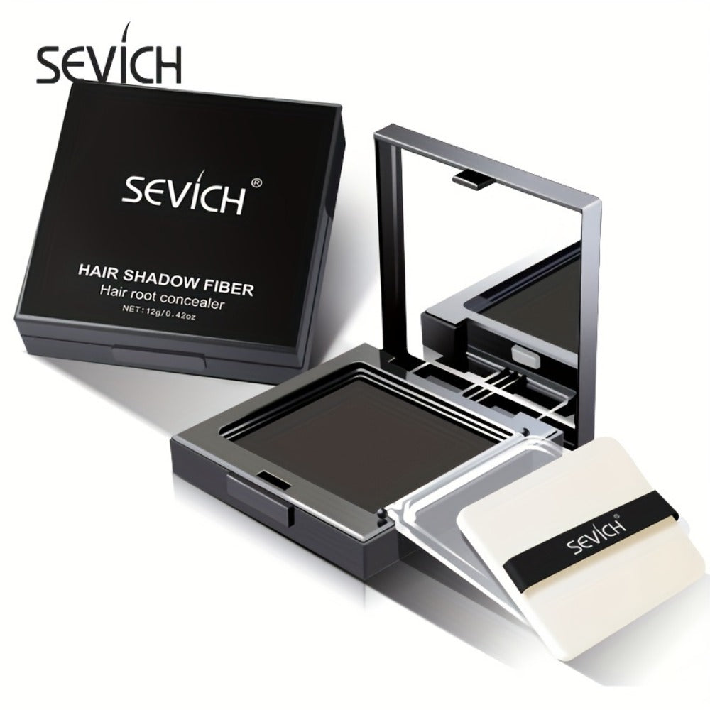 SEVICH Hairline Powder 12g Bald Spot & Root Concealer – 24H Stain-Proof Plant Squalane Formula, Instant Gray Root Touch Up Hair Shadow for Thinning Hairline, Coffee Shade, Women &  - product image 8