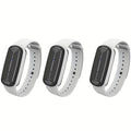 Ultrasonic Mosquito Repellent Bracelet 3-Pack – USB Rechargeable Intelligent Bug Repellent Wristband for Camping, Outdoor, Hiking & Travel, Waterproof Mosquito Control Bracelet for - product image 26