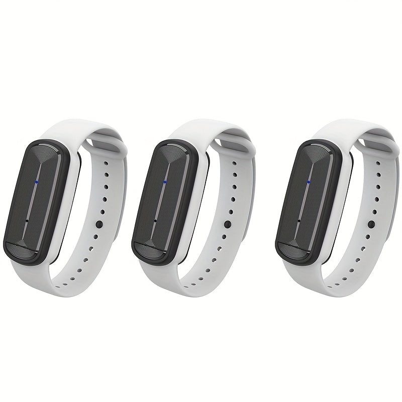 Ultrasonic Mosquito Repellent Bracelet 3-Pack – USB Rechargeable Intelligent Bug Repellent Wristband for Camping, Outdoor, Hiking & Travel, Waterproof Mosquito Control Bracelet for - product image 26