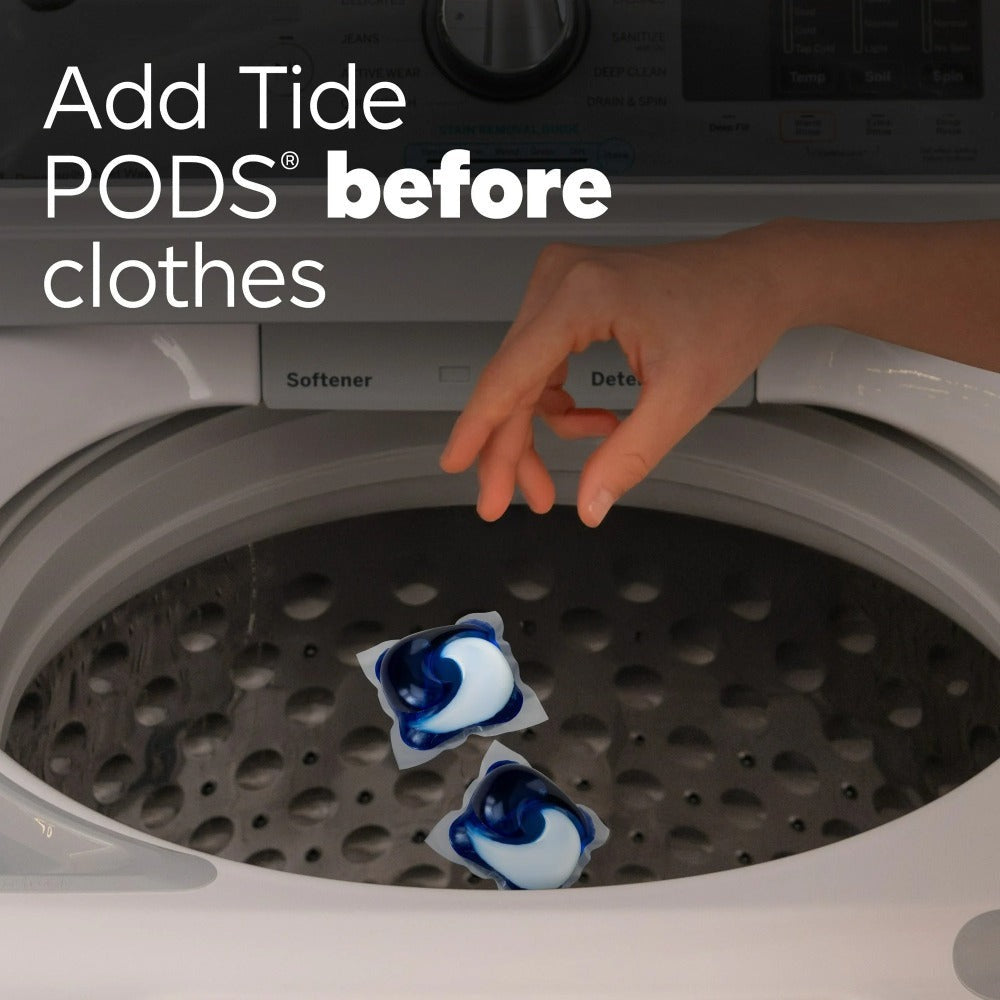 Tide PODS Liquid Laundry Detergent Packs Spring Meadow Scent 16 Count Pre-Measured Pods Stain Remover HE Compatible Top Load Front Load Washing Machine - product image 4