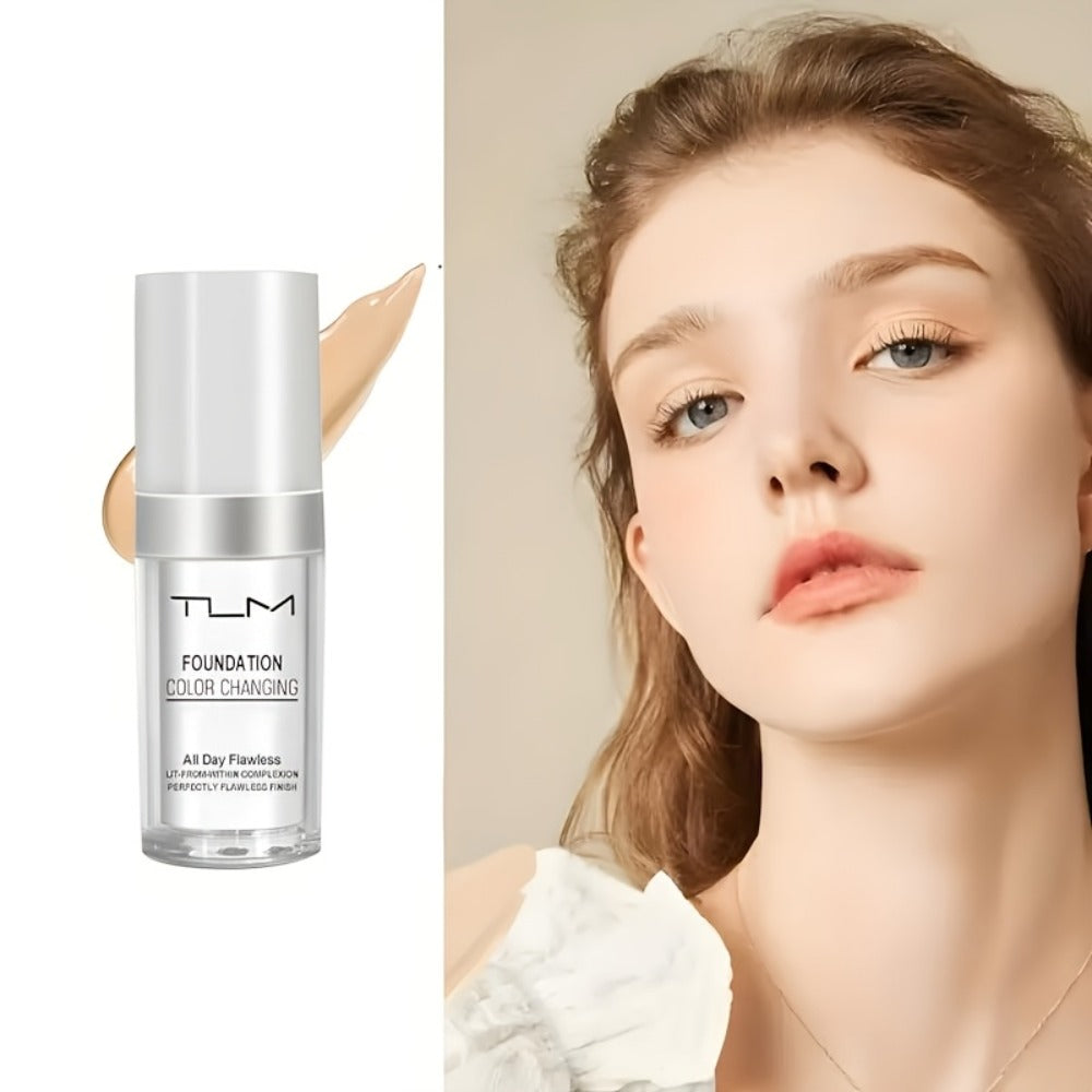 Liquid Foundation and Blush Combo Set for Women — Buildable Coverage Natural Finish Makeup Base, Easy to Apply, Suits All Skin Types, Ideal Beauty Gift - product image 7