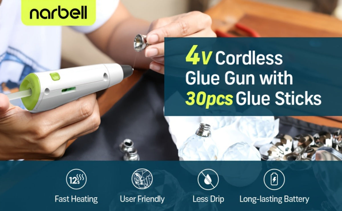 Cordless Hot Glue Gun Fast Heating USB Rechargeable 2000mAh – 12-Second Heat-Up, Anti-Drip Nozzle, Auto Shut-Off, Mini Glue Sticks Included, Portable Wireless Glue Gun for DIY Craf - product image 16