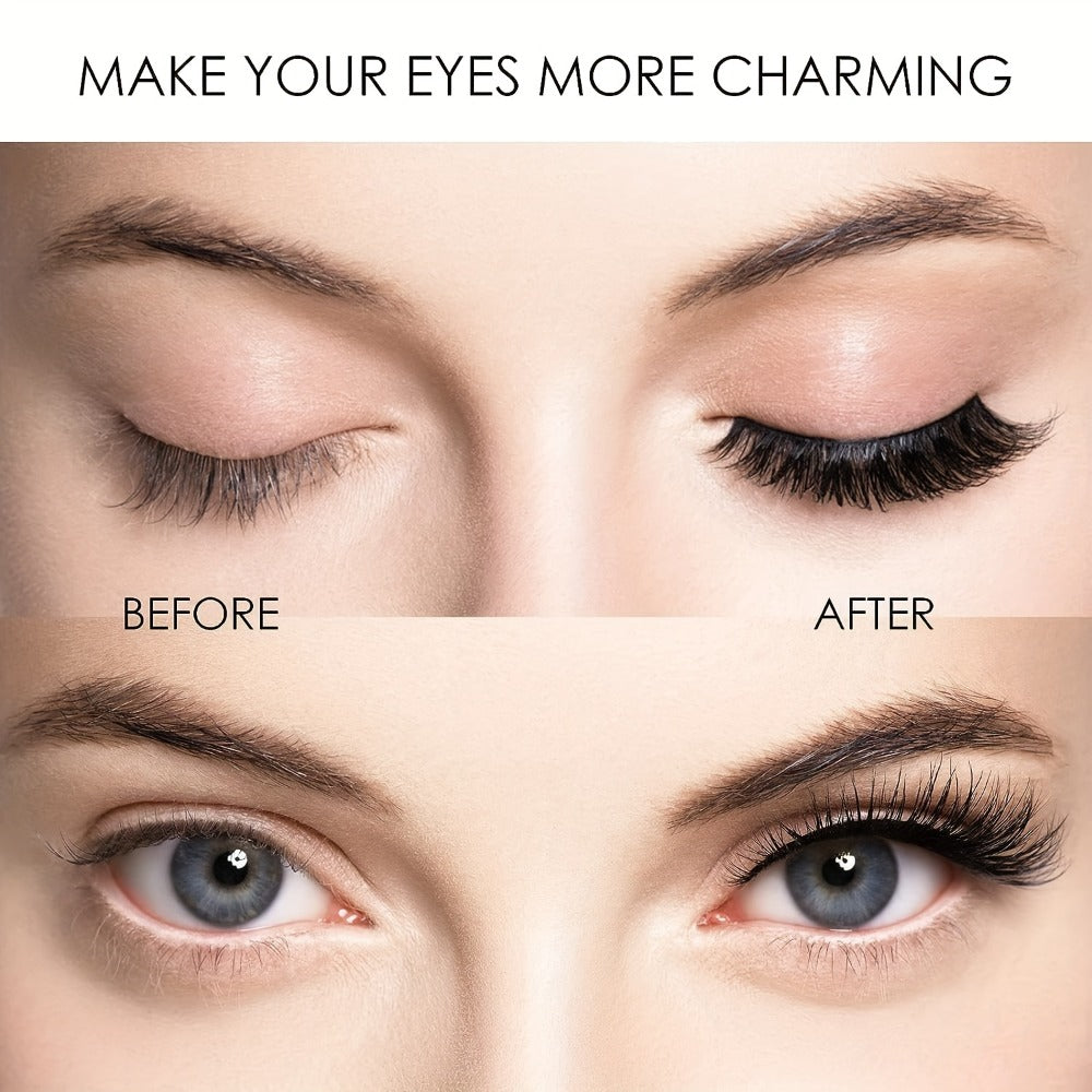 Waterproof 3D Magnetic Lashes 8Pcs Reusable Double Strip False Eyelashes Set with Clips & Glue – Natural Look for Women, Daily Wear, Parties & Special Occasions - product image 7