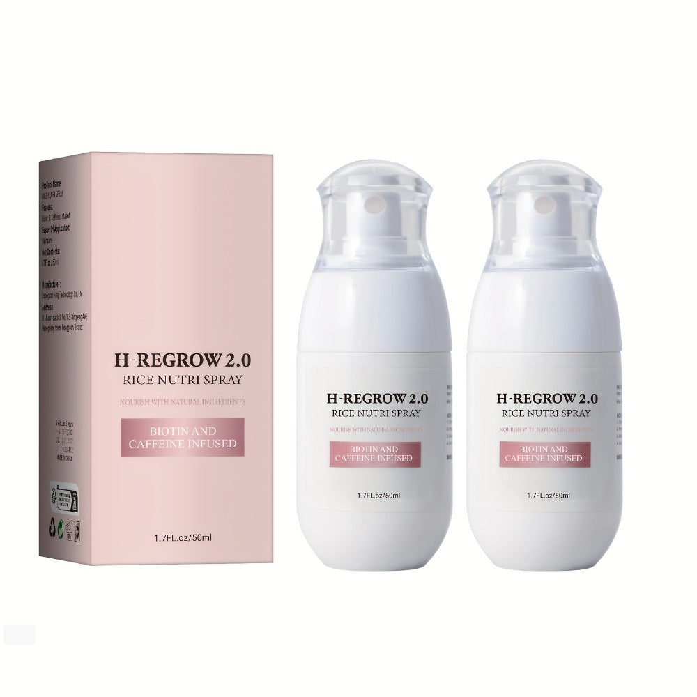 Rice Scalp Spray 4pcs Set — Hydrolyzed Rice Protein & Ginger Root Extract Hair Mist for Scalp Moisturizing, Strengthening & Softening | Lightweight Leave-In | 1.69oz Each - product image 11
