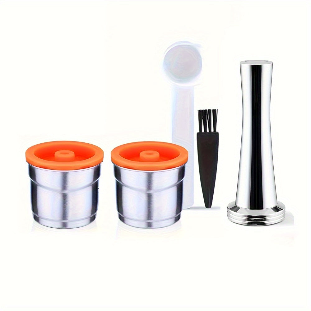 Reusable Coffee Filter Capsule for Illy Y3.2 & X7.1 Machines, Stainless Steel Refillable Coffee Pod Cup with Tamper, Eco-Friendly Reusable Espresso Capsule Accessory - product image 21