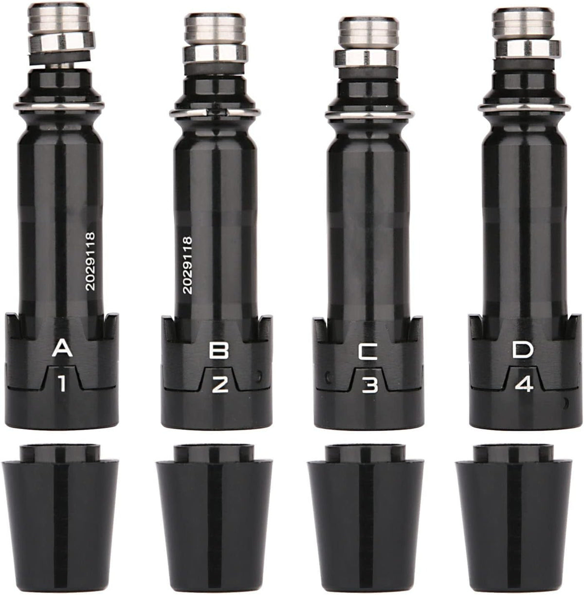 Golf Shaft Adapter Sleeve 0.335 Tip Compatible with Titleist GT TSR2 TSR3 TSi2 TSi3 TS2 TS3 917D 915D 913D Drivers with Ferrule Replacement Shaft Sleeve 2-Pack for Everyday Use