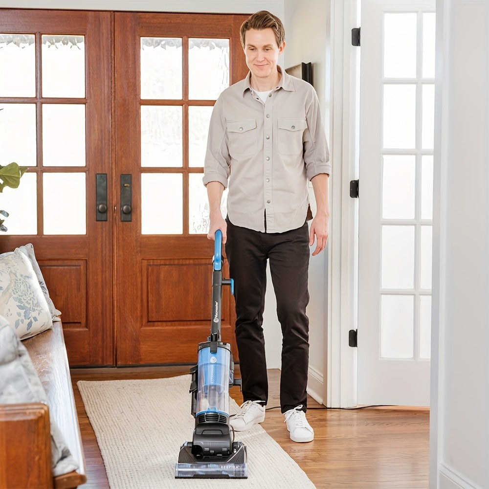 Bagless Upright Vacuum 1150W Cyclone Filtration Large Dust Cup 17ft Cord Corded Floor Cleaner for Carpet Hard Floor Pet Hair Home Deep Cleaning - product image 7