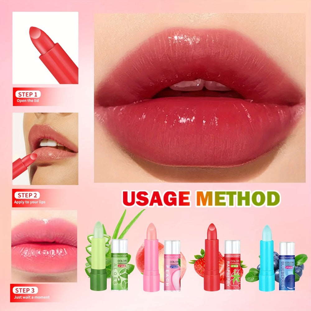 Color Changing Lipstick Set 8 Pcs – pH-Reactive Mood Lip Color, 12-Hour Long-Lasting Wear, Moisturizing Anti-Transfer Formula, Personalized Shades Lip Gift Set for Women & Teen Gir - product image 2