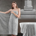 700GSM Bath Towel Set 8 Piece Extra Large Ultra Soft Thick - Highly Absorbent Quick Dry | 2 Oversized Bath Towels 2 Hand Towels 4 Washcloths | 16 Colors | Bathroom Hotel Gym Spa Ad - product image 27