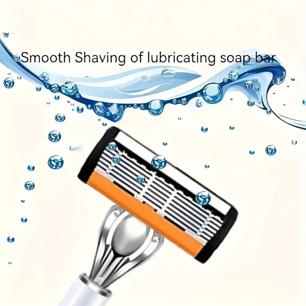 Men's Safety Razor Set 72 Blades 2 Non-Slip Handles Progressive Classic Style Painless Shaving Kit – Close Shave Replacement Blade Razor for Daily Face Neck Grooming, Birthday Fath - product image 13