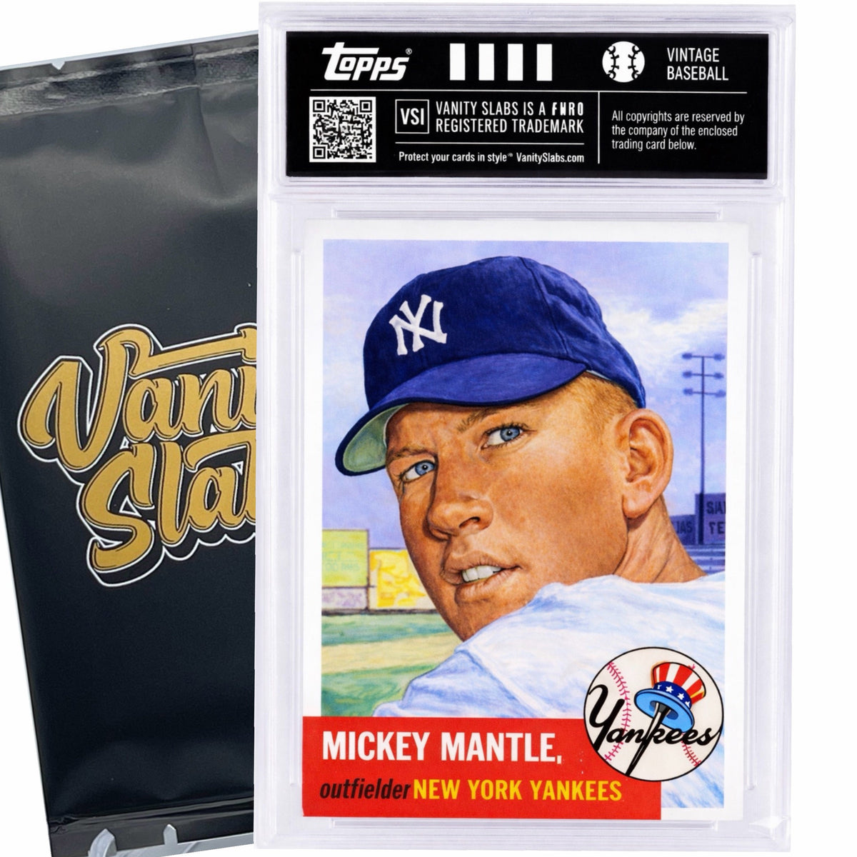 Random Pre-War & Classic Era Trading Cards, Hall of Famers Rookies & Autograph Possible, Collector Gift for Baseball Fans Kids Adults | Topps Vintage Baseball Foil Mystery Pack
