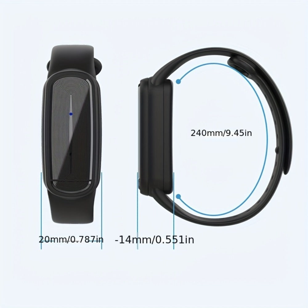 Ultrasonic Mosquito Repellent Bracelet 3-Pack – USB Rechargeable Intelligent Bug Repellent Wristband for Camping, Outdoor, Hiking & Travel, Waterproof Mosquito Control Bracelet for - product image 4