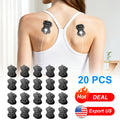 TENS EMS Electrode Pads 35mm Snap Reusable Replacement Pads Highly Conductive Latex Free Non-Irritating Gel for TENS EMS Muscle Stimulator Units 10 20 40 80 Pcs Options - product image 21