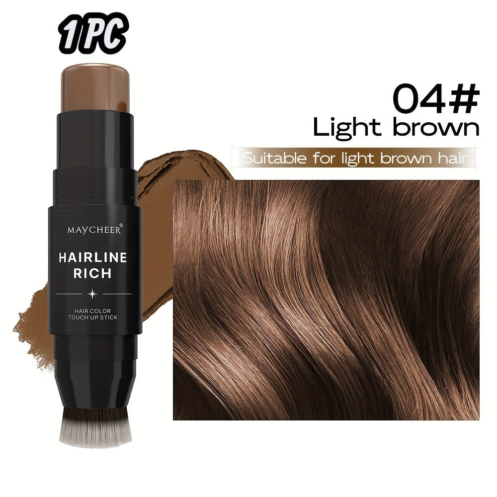 Root Touch-Up Hair Color Pen with Brush Applicator | Waterproof Instant Gray & White Hair Coverage | Plant Squalane Nourishing Formula | Seamless Blend No Smudge | 3 Shades for Men - product image 5
