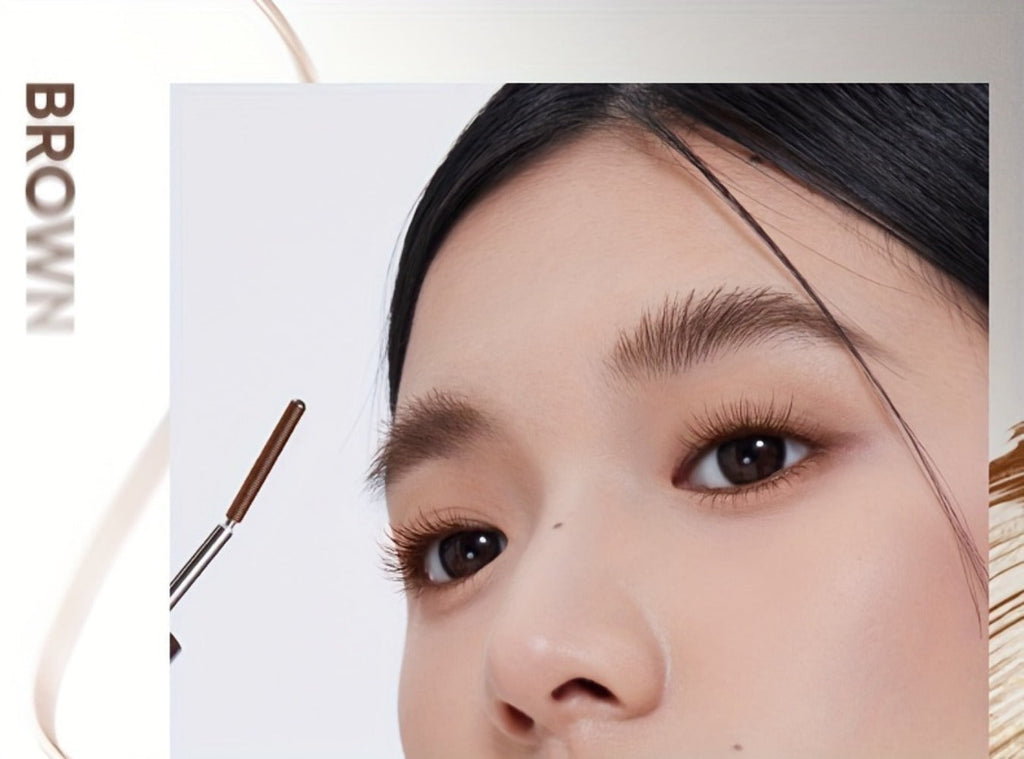 3D Curling Mascara Waterproof Volumizing Lengthening Smudge-Proof Nourishing Eyelash Wand Long-Lasting Black Brown Korean Makeup Style for All Eye Types Women - product image 25