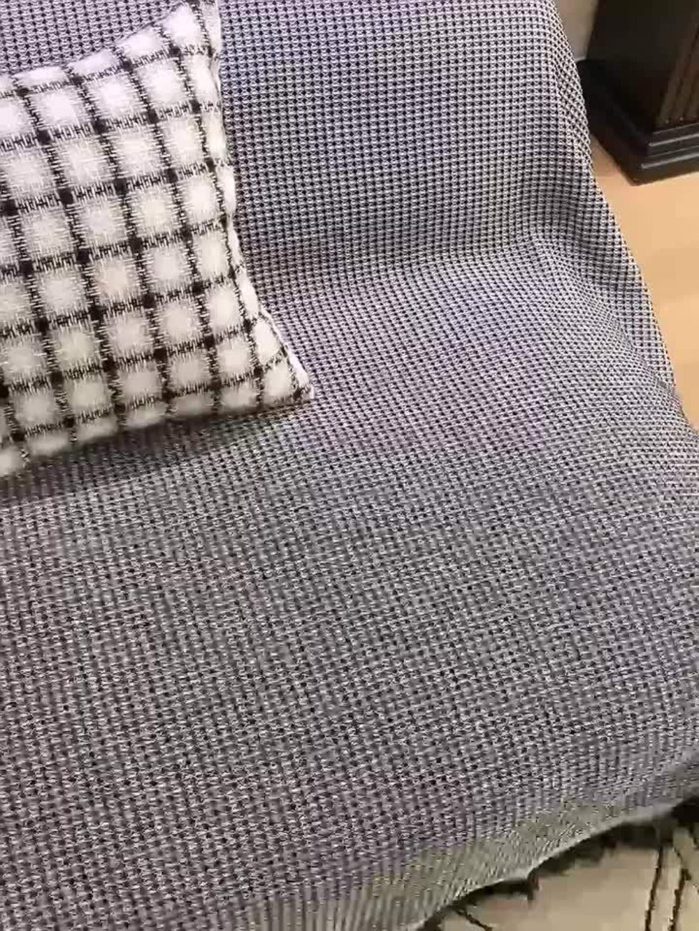 Sofa Throw Cover with Tassels Scratch Resistant Breathable Couch Blanket Slipcover Multifunctional All Season Settee Cover for Living Room Bedroom - Multiple Sizes and Colors - product image 16