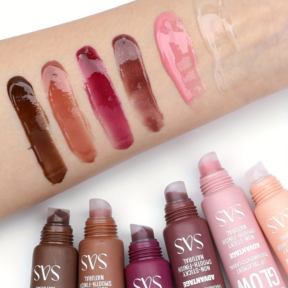 Heart Pendant Lip Gloss 6 Shades Mirror Shine High Gloss — Long-Lasting Fade-Resistant Non-Tacky Formula, Wearable Charm Accessory, Vibrant Colors for All Skin Tones Women Lip Make - product image 14