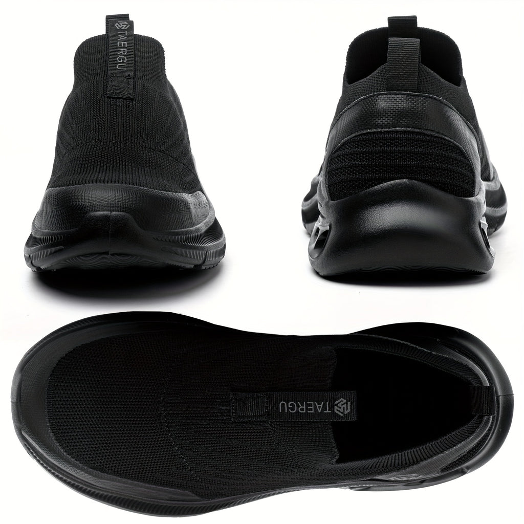 Men's Lightweight Slip-On Steel Toe Work Shoes - Comfortable Sneakers, Puncture-Resistant Loafers, Work Shoes for Men, Available in Black/Grey/Blue, Sizes US - product image 20
