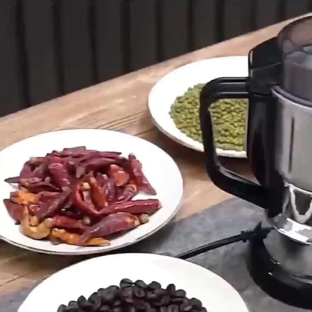 Electric Coffee Grinder 400ml 14oz 4-Blade Stainless Steel 10 Second Quick Grinding for Coffee Beans Spices Nuts Grains Dry Wet Dual Purpose Food Processor 25000 RPM - product image 11