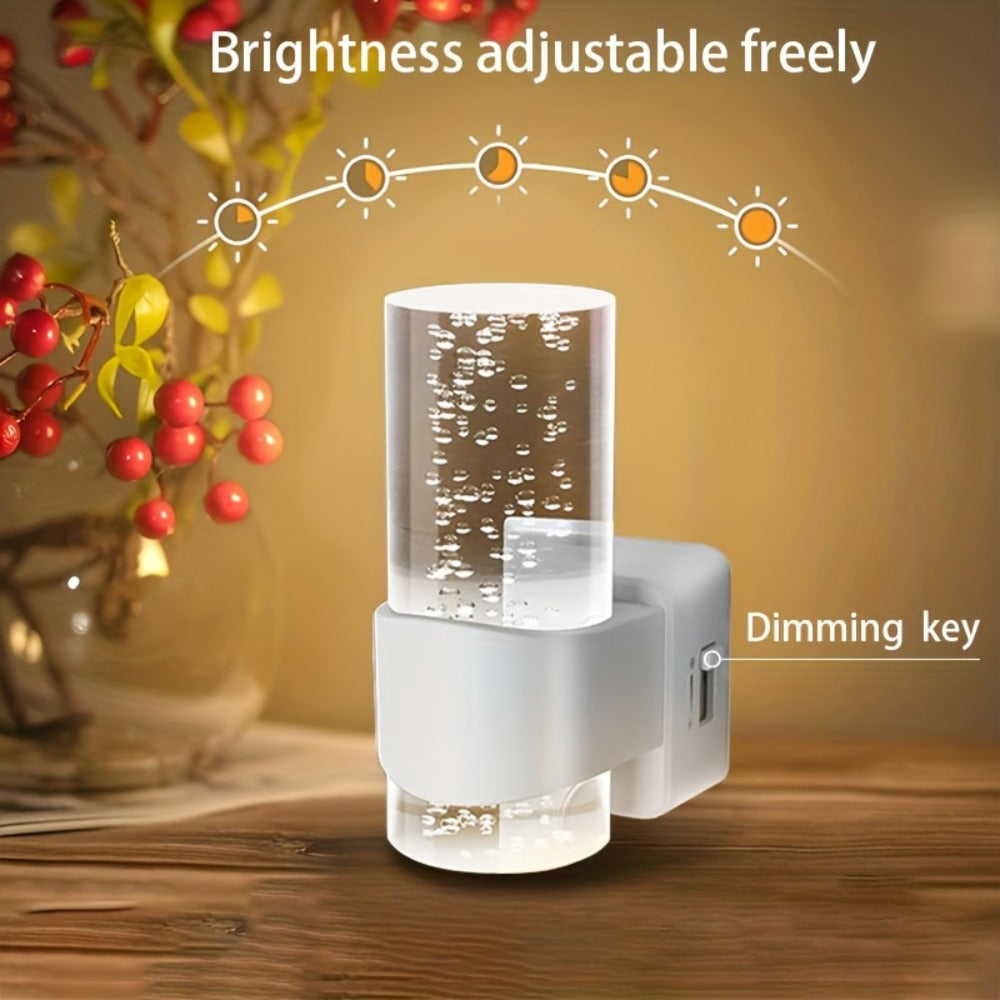 LED Night Light Plug In Wall 2 Pack – 3000K Warm White Dimmable Night Lights with Auto Light Sensor for Hallway Bedroom Bathroom Stairway – Modern Wall Plug Night Light - product image 6