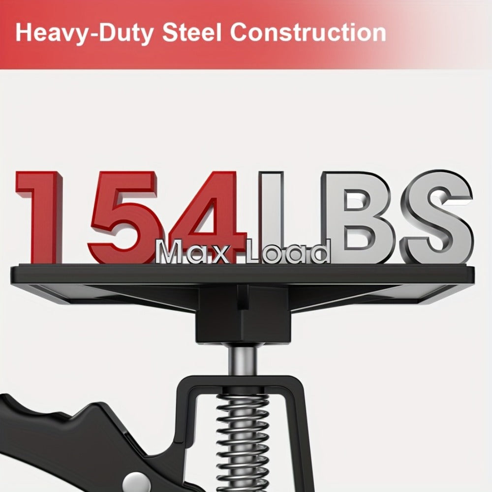 Telescopic Support Rod Adjustable 11.8-114in 154 lb Heavy Duty Anti-Slip Third Hand Support System 2pcs Drywall Lifting Cabinet Jack Wardrobe Installation Prop Tool-Grade Support K - product image 9