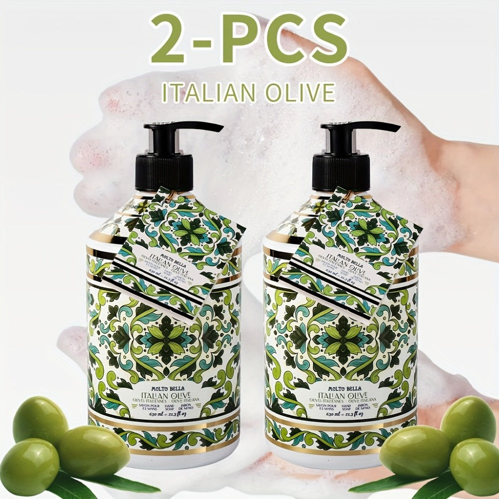 Moisturizing Liquid Hand Soap 2-Pack 21.3 fl oz Each — Foaming Pump Dispenser in 5 Scents, Gentle Gel Formula for All Skin Types, Bathroom Kitchen Office & Travel Hand Wash - product image 8