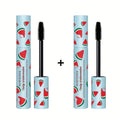 Waterproof Mascara 2 Pack Watermelon — Lengthening Curling & Thickening Formula, Natural Lash Extension, Long-Lasting Smudge-Proof, Beginner-Friendly Eye Makeup for Women - product image 10