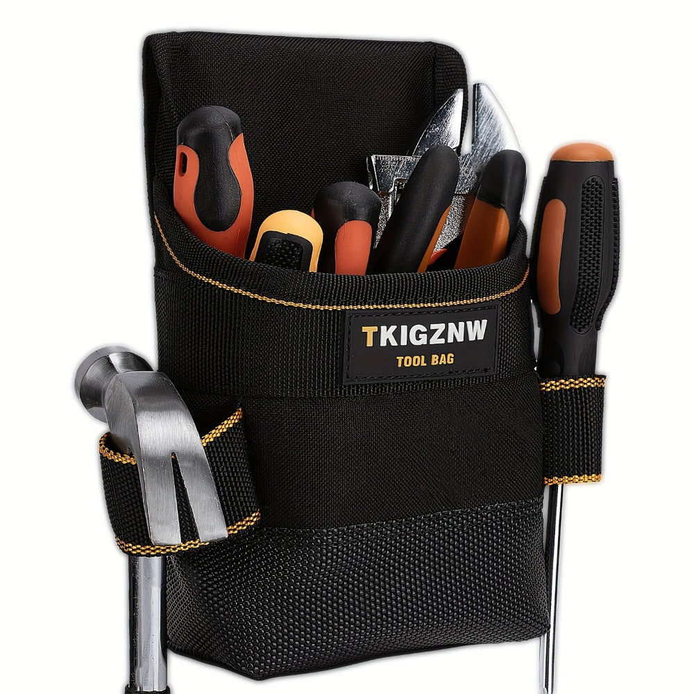 Tool Belt Pouch Heavy Duty Electrician | Adjustable Strap Multi-Compartment Organizer with Zipper | Professional Tool Bag for Plumbers Mechanics Electricians Equipment Storage - product image 2