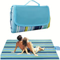 Oversized Portable Beach Mat for Camping, Hiking & Picnic, Lightweight Foldable All-Season Ground Cover, Available in 2 Sizes, Waterproof Base, Family & Couple - product image