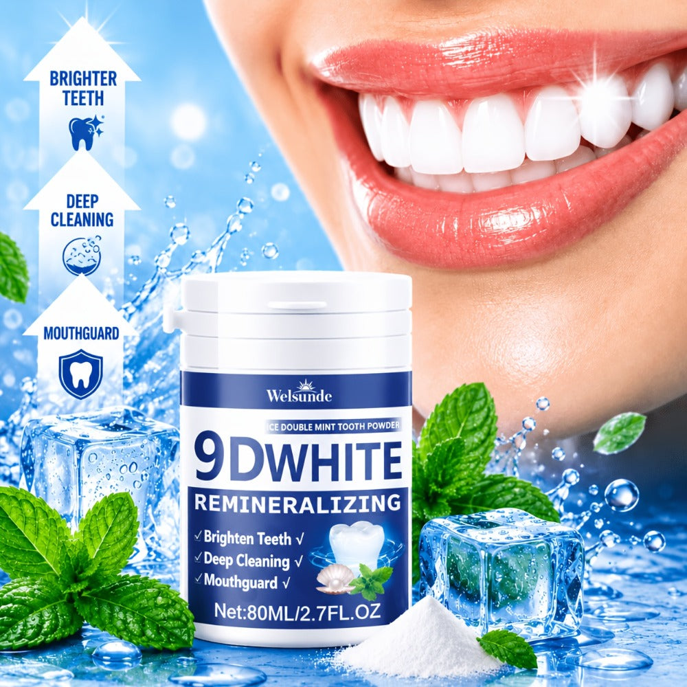 Hydroxyapatite Tooth Powder 2-Pack Remineralizing Fluoride-Free Deep Cleaning Whitening Mint Toothpowder for Sensitive Teeth Enamel Repair Daily Oral Care Gift - product image 13