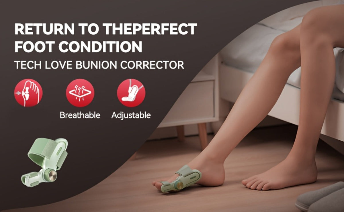 Bunion Corrector Splint with Double Correction – Stepless Adjustable Knob, 3-Angle Fixing Plate, Fits Left & Right Foot for Men & Women - product image 8