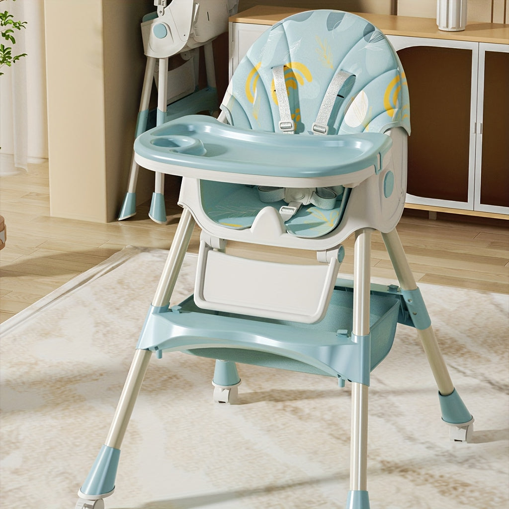 1pc Children's Multi-functional Dining Chair, Adjustable Children's Dining Chair Home Portable Dining Table Rocking Chair - product image 15