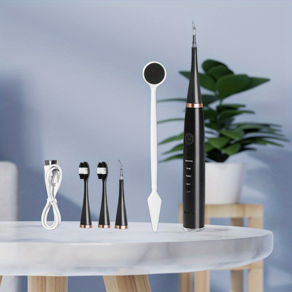 Electric Toothbrush Kit USB Rechargeable - Multi-Accessory Dental Care Set with Travel Case, Replaceable Brush Heads, Portable Oral Hygiene Device for Home & Travel, Gift for Men & - product image 5