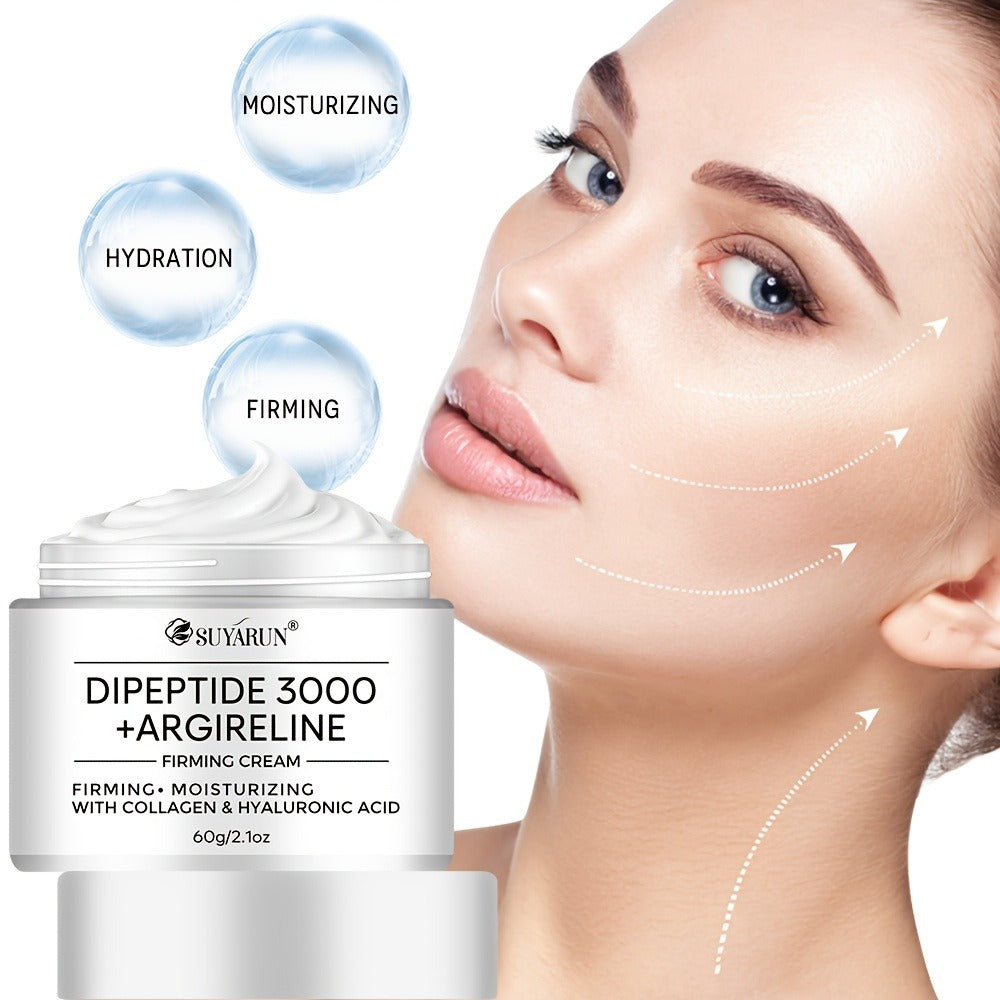 Niacinamide Retinol Peptide Face Cream with Dipeptide 3000 Collagen Centella Asiatica – Firming Anti Wrinkle Oil Control Brightening Moisturizer for Dry Skin 60g - product image 7