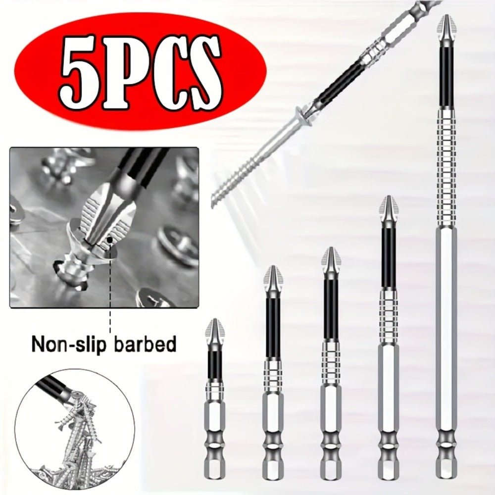 Magnetic Screwdriver Drill Bit Set Anti-Slip - K5 High Magnetic Power Bits in 50mm 65mm 70mm 75mm 90mm 150mm, Electric Screwdriver Bit Kit for Power Drills, DIY Home Repair & Profe - product image 5