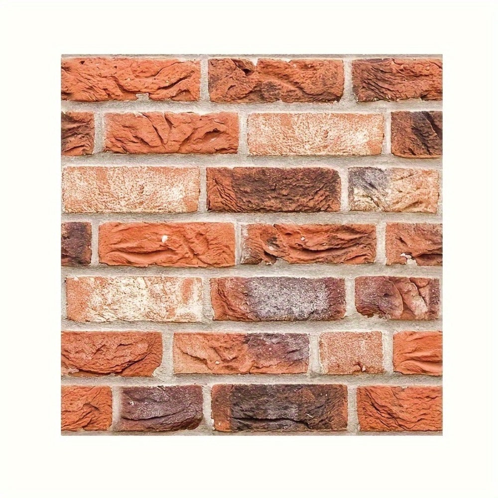 Peel and Stick Tile Stickers 20pcs Vintage Brick Pattern Self-Adhesive Waterproof Wall Tiles for Kitchen Bathroom Toilet – Removable Oil-Proof Backsplash Wall Art Decor - product image 11