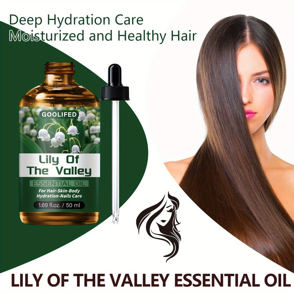 Lily of the Valley Body Oil 50ml Deep Moisturizing No-Methanol Multipurpose Hydrating Oil for Dry Skin Hair Nails — Fresh Floral Scent Conditioning Unisex Skin Care Essential Oil - product image 7