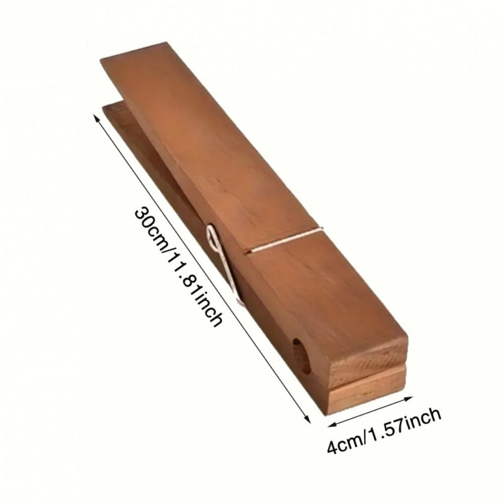Wooden Clothespins Heavy Duty Laundry Clips - Oversized Clothes Pins for Bathroom, Kitchen & Outdoor Drying, Rust-Resistant Wood Towel Clip - product image 4