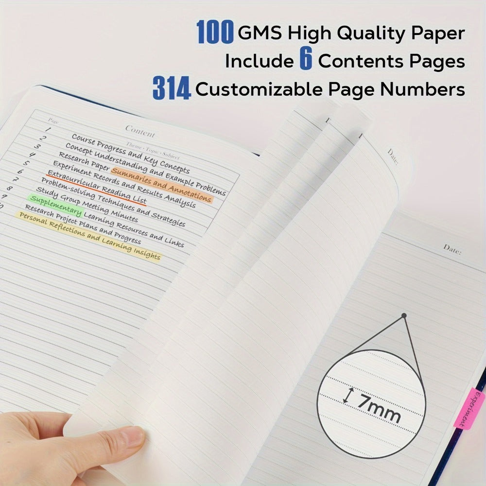 A4 Hardcover Lined Journal Notebook 320 Pages, Faux Leather College Ruled Notebook with 100GSM Thick Pages, 8.5x11 Large Writing Journal for Women Business School - product image 12