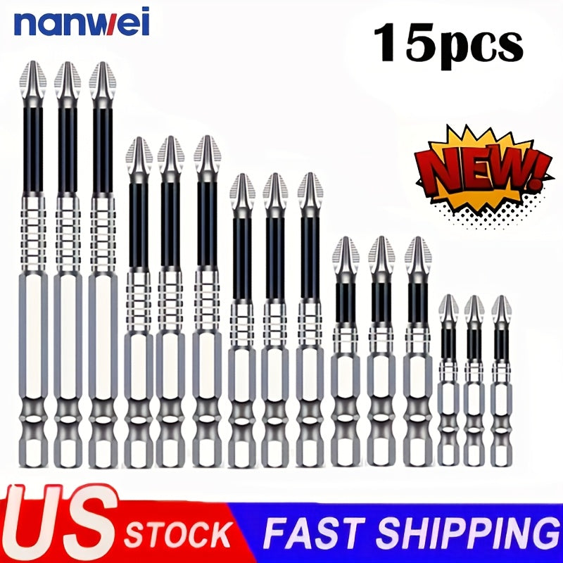 Magnetic Screwdriver Drill Bit Set Anti-Slip - K5 High Magnetic Power Bits in 50mm 65mm 70mm 75mm 90mm 150mm, Electric Screwdriver Bit Kit for Power Drills, DIY Home Repair & Profe - product image 18