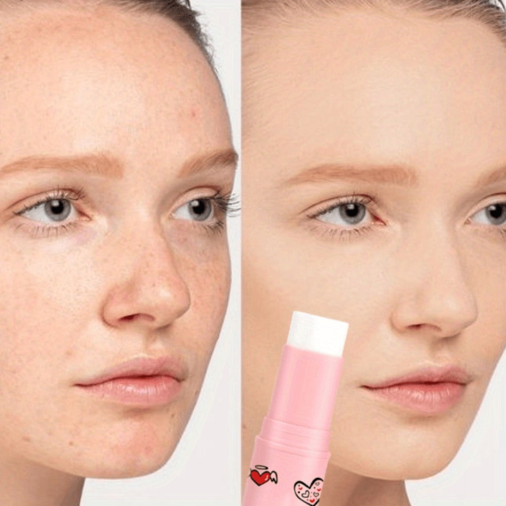Matte Foundation Stick 2pcs Full Coverage Pore Minimizing — Long-Lasting Oil Control Korean Cosmetic Formula, Natural Concealer Moisturizing Base Makeup for Oily Combination Skin W - product image 8