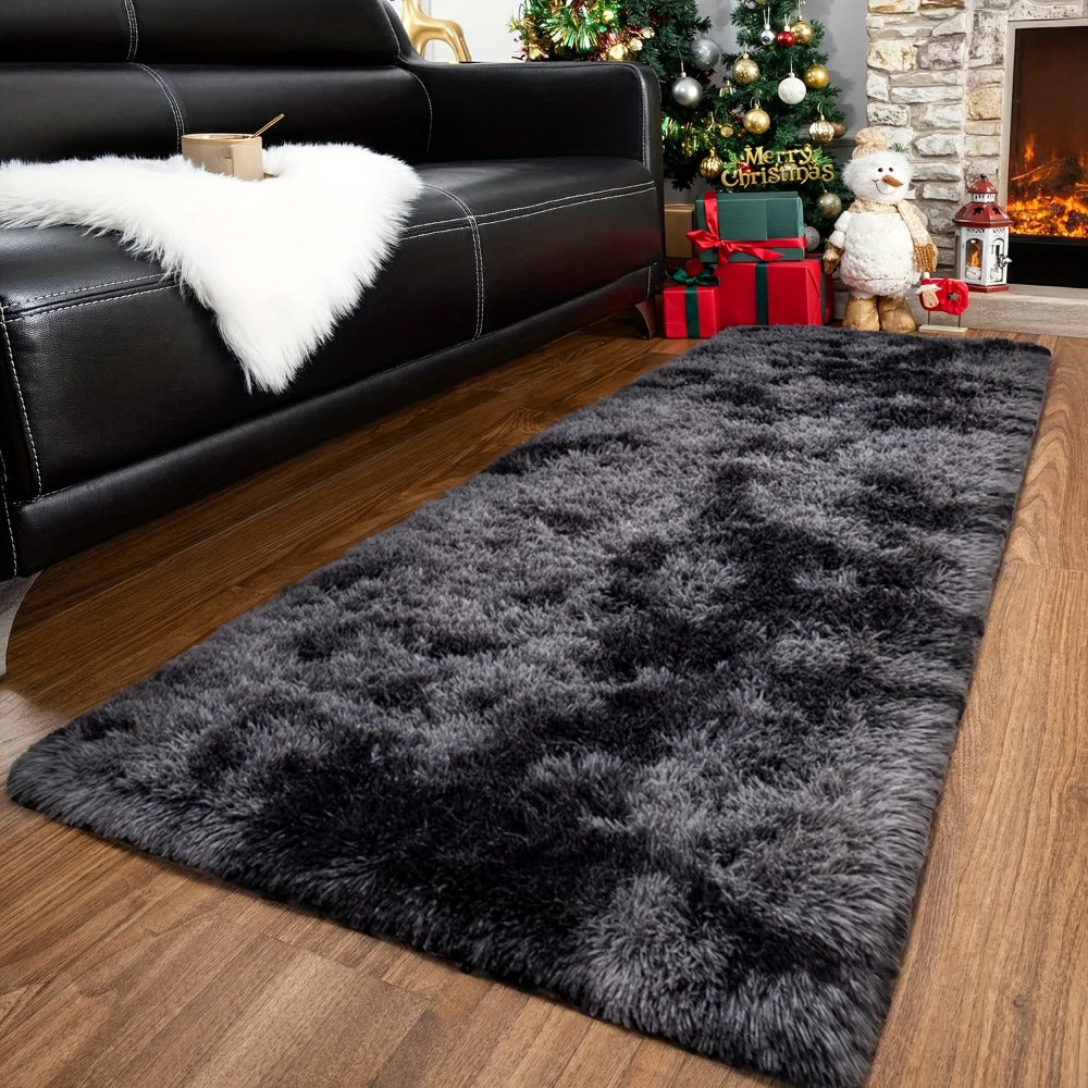 Tie-Dye Shaggy Fluffy Area Rug Non-Slip Machine Washable – Soft Plush Fuzzy Carpet for Bedroom, Living Room, Hallway & Dorm – 6 Colors, 4 Sizes: 2x6, 3x5, 6x9, 8x10 Ft - product image 32
