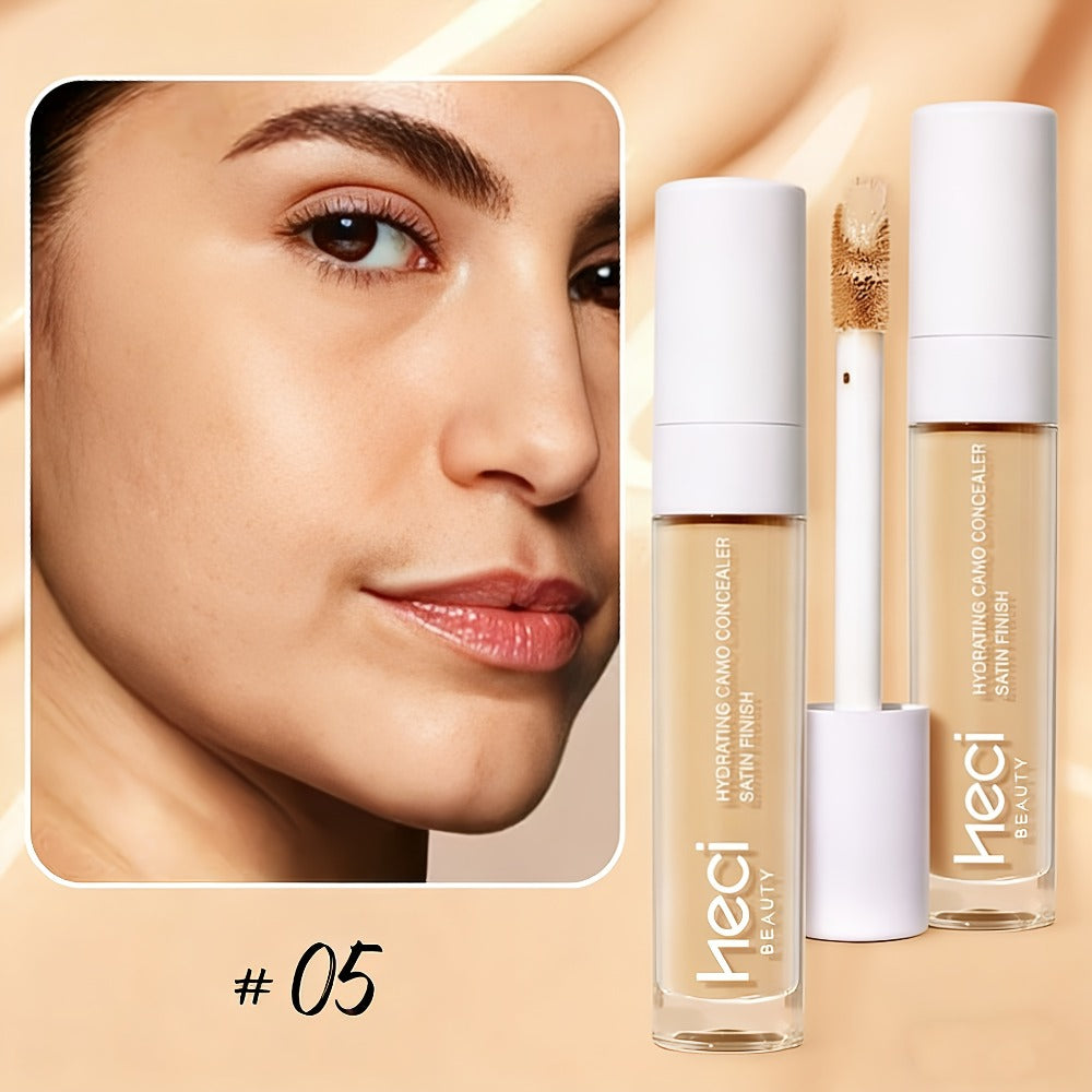 Liquid Concealer and Contour Stick Set 2 Pcs Buildable Coverage Hydrating Pore Minimizing Long-Lasting for Blemishes Dark Circles All Skin Types Flawless Finish - product image 7