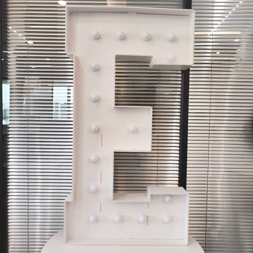 LED Letter Lights 4FT Tall Marquee Letter Lights A-Z Alphabet Light Up Letters with Cool White LED for Wedding, Birthday, Party, Proposal & Graduation Decor - product image 36